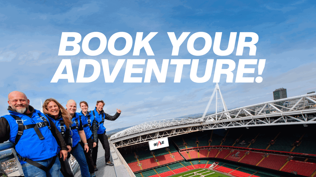 Principality Stadium announces opening date of highly-anticipated SCALE rooftop adventure